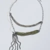 Mehrreihige Perlenkette – Gunmetal Mehrreihige Perlenkette – Gunmetal