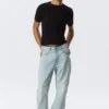 Mercury Mid Rise Relaxed Bootcut Jeans – Ghost Blue – Hellblau Mercury Mid Rise Relaxed Bootcut Jeans – Ghost Blue – Hellblau