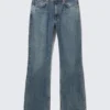 Mercury Mid Rise Relaxed Bootcut Jeans – Second Blue – Mittelblau Mercury Mid Rise Relaxed Bootcut Jeans – Second Blue – Mittelblau