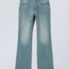 Mercury Relaxed Bootcut Leg Workwear Jeans – Cyan Dust – Mittelblau Mercury Relaxed Bootcut Leg Workwear Jeans – Cyan Dust – Mittelblau