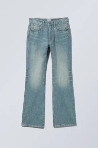 Mercury Relaxed Bootcut Leg Workwear Jeans – Cyan Dust – Mittelblau Mercury Relaxed Bootcut Leg Workwear Jeans – Cyan Dust – Mittelblau