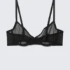 Mesh-Bügel-BH – Schwarz Mesh-Bügel-BH – Schwarz