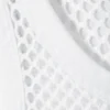 Mesh-Tanktop – Weiß