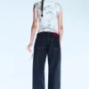Messy Low Rise Regular Straight Jeans – Blue Rinse – Dark Blue | Cheap Monday Gb