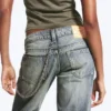Messy Low Rise Regular Straight Jeans – Hazy Blue – Medium Blue | Cheap Monday Gb