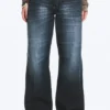 Messy Low Rise Regular Straight Jeans – Star Blue – Dunkelblau | Cheap Monday GB