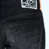 Messy Low Rise Regular Straight Jeans – Undone Black – Schwarz | Cheap Monday Gb