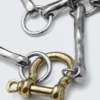 Metallglieder-Halskette – Silber & Gold Metallglieder-Halskette – Silber & Gold