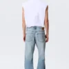 Meteor Low Rise Relaxed Straight Jeans – Kimberley Blue – Mittelblau Meteor Low Rise Relaxed Straight Jeans – Kimberley Blue – Mittelblau