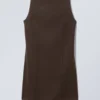 Mini-Anzugkleid – Dunkelbraun Mini-Anzugkleid – Dunkelbraun