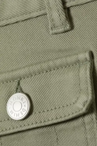 Mini-Shorts mit Utility-Taschen – Hellkhaki