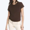 Mini-T-Shirt in Regular-Fit – Braun Mini-T-Shirt in Regular-Fit – Braun