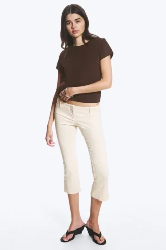 Mini-T-Shirt in Regular-Fit – Braun