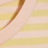 Mini-T-Shirt in Regular-Fit – gestreift in Limettengelb/Pfirsichrosa Mini-T-Shirt in Regular-Fit – gestreift in Limettengelb/Pfirsichrosa