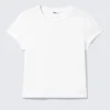 Mini-T-Shirt in Regular-Fit – Weiß Mini-T-Shirt in Regular-Fit – Weiß