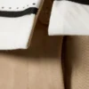 Minirock mit Falten und umgeschlagenem Bund – Beige Minirock mit Falten und umgeschlagenem Bund – Beige