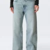 Missy Low-Rise-Jeans mit geradem Bein – Notus Blue – Hellblau Missy Low-Rise-Jeans mit geradem Bein – Notus Blue – Hellblau