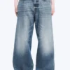 Missy Low-Rise-Jeans mit lockerer, gerader Passform – Blue Horses – Mittelblau