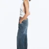 Missy Low Rise Loose Straight Jeans – Blue Hymn – Mittelblau Missy Low Rise Loose Straight Jeans – Blue Hymn – Mittelblau