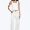 Missy Low Rise Loose Straight Jeans – Dirty White – Weiß Missy Low Rise Loose Straight Jeans – Dirty White – Weiß