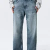 Missy Low Rise Loose Straight Jeans – Mountain Blue – Mittelblau Missy Low Rise Loose Straight Jeans – Mountain Blue – Mittelblau
