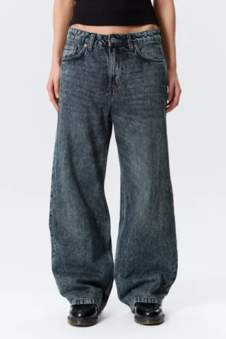 Missy Low Rise Loose Straight Jeans – Pandora Blue – Dunkelblau