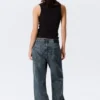 Missy Low Rise Loose Straight Jeans – Pandora Blue – Dunkelblau Missy Low Rise Loose Straight Jeans – Pandora Blue – Dunkelblau