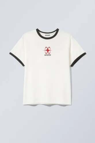 Mit Print-T-Shirt – Weiß – Beats