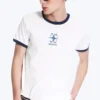 Mit Print-T-Shirt – Weiß – Beats-Print Mit Print-T-Shirt – Weiß – Beats-Print