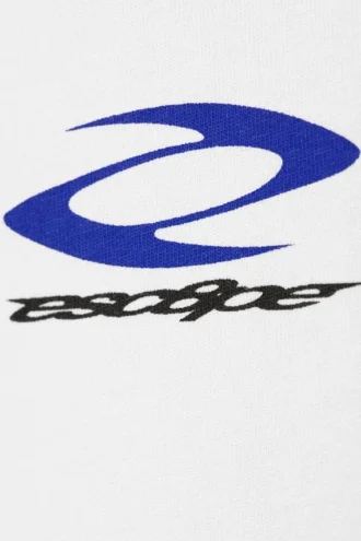 Mit Print-T-Shirt – Weiß – Esc8Pe
