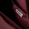 Mittlere Nylon-Twill-Umhängetasche – Dunkelrot Mittlere Nylon-Twill-Umhängetasche – Dunkelrot