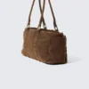 Mittlere Umhängetasche mit Taschen – Dunkelkhaki Mittlere Umhängetasche mit Taschen – Dunkelkhaki