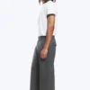 Moe Hose Relaxed Fit Low Waist – Grau Melange