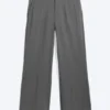 Moe Hose Relaxed Fit Low Waist – Grau Melange