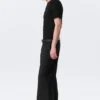 Moe-Hose Relaxed Fit mit niedriger Taille – Schwarz