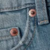 Monterey Low Rise Denim Shorts – Blue Fade – Mittelblau Monterey Low Rise Denim Shorts – Blue Fade – Mittelblau