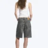 Monterey Low Rise Denim Shorts – Grey Fade – Grau Monterey Low Rise Denim Shorts – Grey Fade – Grau