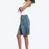 Monterey Low Rise Denim Shorts – Radio Blue – Mittelblau Monterey Low Rise Denim Shorts – Radio Blue – Mittelblau