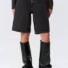 Monterey Low Rise Denim Shorts – Tuned Black Monterey Low Rise Denim Shorts – Tuned Black