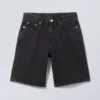 Monterey Low Rise Denim Shorts – Tuned Black Monterey Low Rise Denim Shorts – Tuned Black