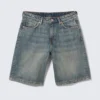 Monterey Low-Rise-Jeansshorts – Arizona Blue – Mittelblau