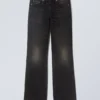 Moon Mid Rise Regular Bootcut Jeans – Deep Night – Schwarz Moon Mid Rise Regular Bootcut Jeans – Deep Night – Schwarz