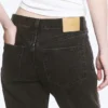 Moon Mid Rise Regular Bootcut Jeans – Tuned Black – Schwarz