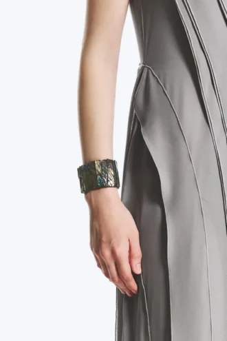 Muschel-Armband – Schwarz