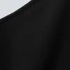 Myra nahtloses Langarm-Top – Schwarz Myra nahtloses Langarm-Top – Schwarz