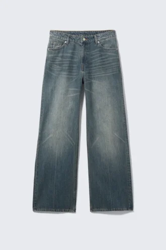 Naoki Low Loose Jeans – Nikki Blue
