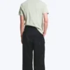 Nate Baggy-Hose aus Leinenmischung – Schwarz Nate Baggy-Hose aus Leinenmischung – Schwarz