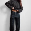 Nebula Mid Rise Loose Barrel Unisex-Jeans – Blue Rinse – Dunkelblau Nebula Mid Rise Loose Barrel Unisex-Jeans – Blue Rinse – Dunkelblau