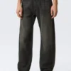 Nebula Mid Rise Loose Barrel Unisex-Jeans – Chelsea Black – Schwarz Nebula Mid Rise Loose Barrel Unisex-Jeans – Chelsea Black – Schwarz