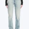 Neptune Low-Rise-Jeans mit schmalem, geradem Bein – Broken Blue – Hellblau Neptune Low-Rise-Jeans mit schmalem, geradem Bein – Broken Blue – Hellblau